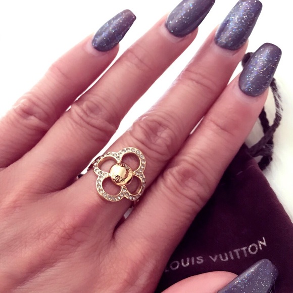 Louis Vuitton Jewelry - Authentic Louis Vuitton Flower Power Ring
